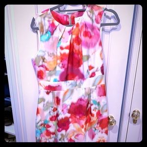 Kate spade water color floral dress